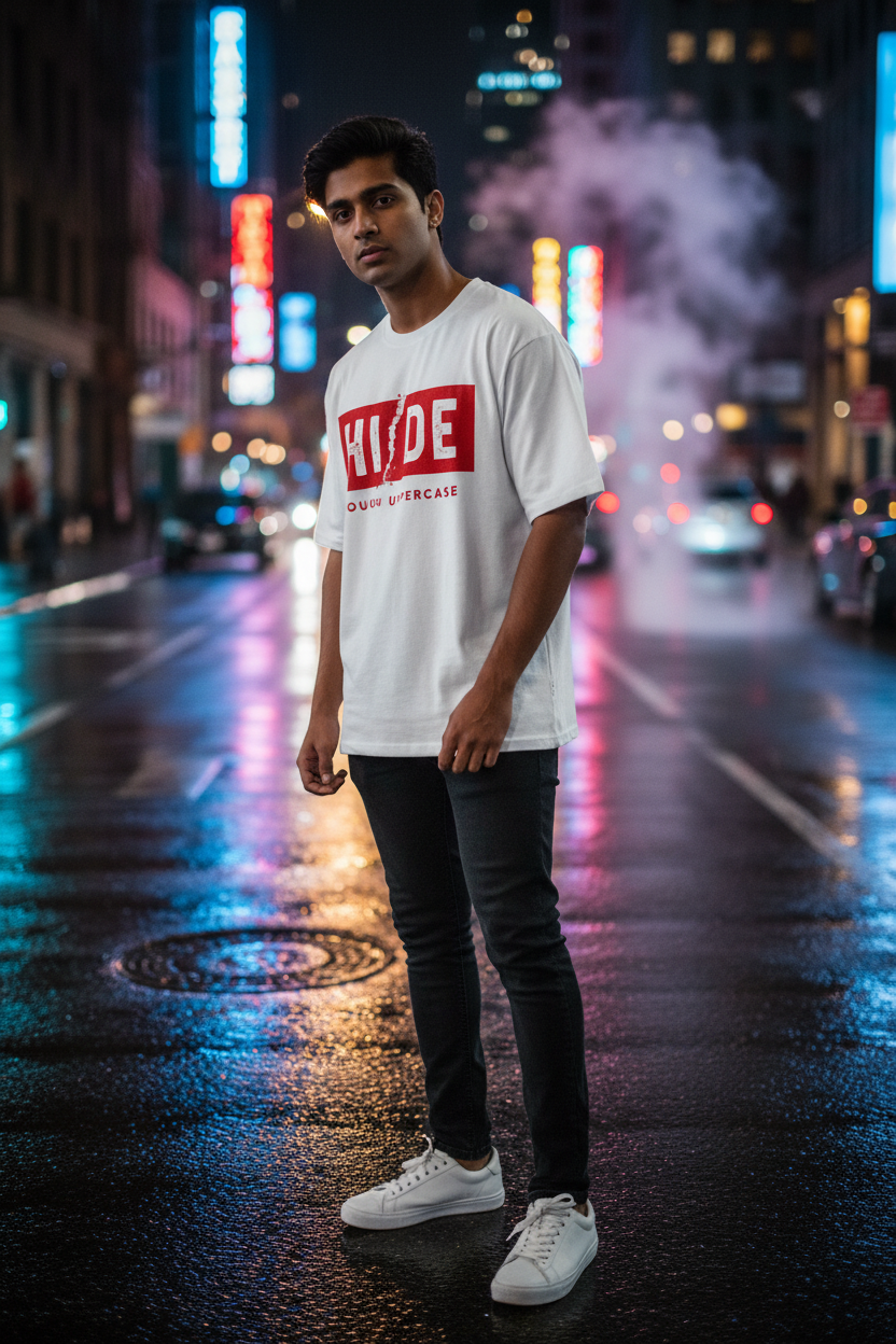 Hide Mode Oversized T-Shirt