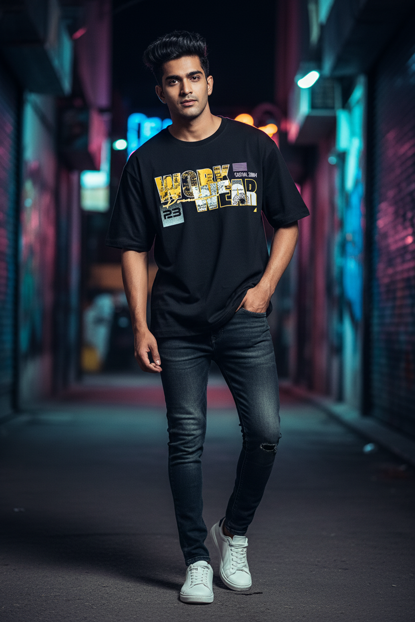 Work Wear – Oversized Street T-Shirt