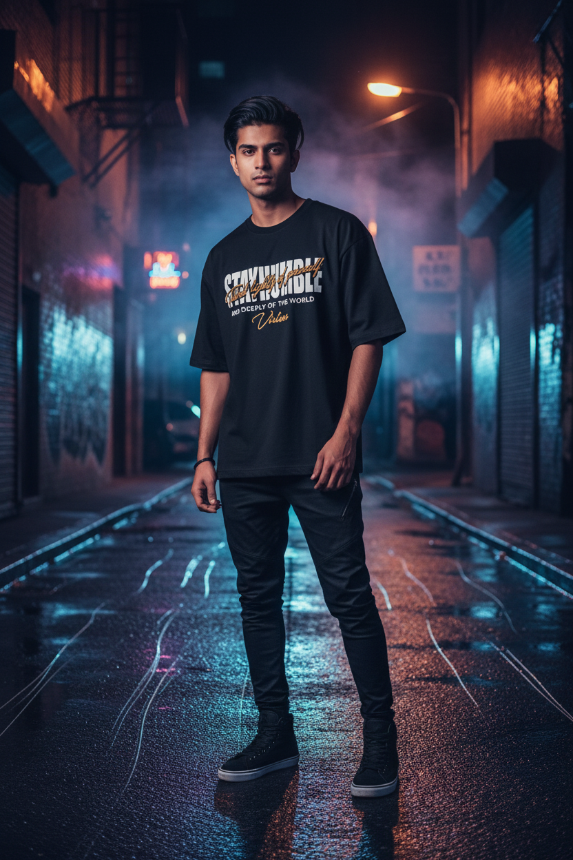 Stay Humble – Oversized Standard T-Shirt