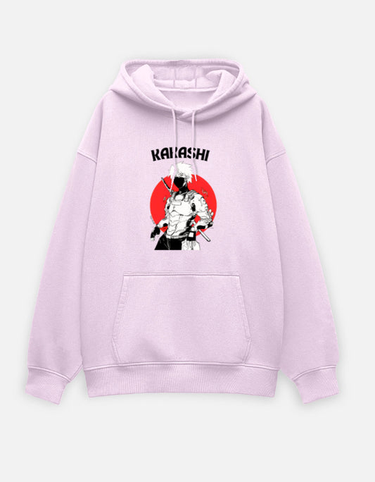 Anime Oversized Hoodie hoodie oversized fit cotton fabric heavyweight fabric graphic print printed design anime inspired design detail view by HAViT Apparel