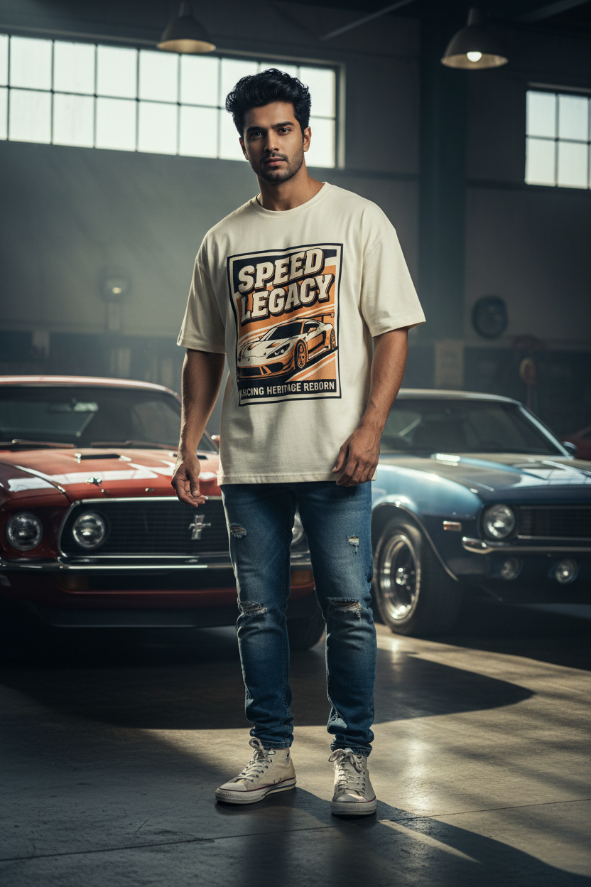 Speed Legacy – Oversized Terry T-Shirt