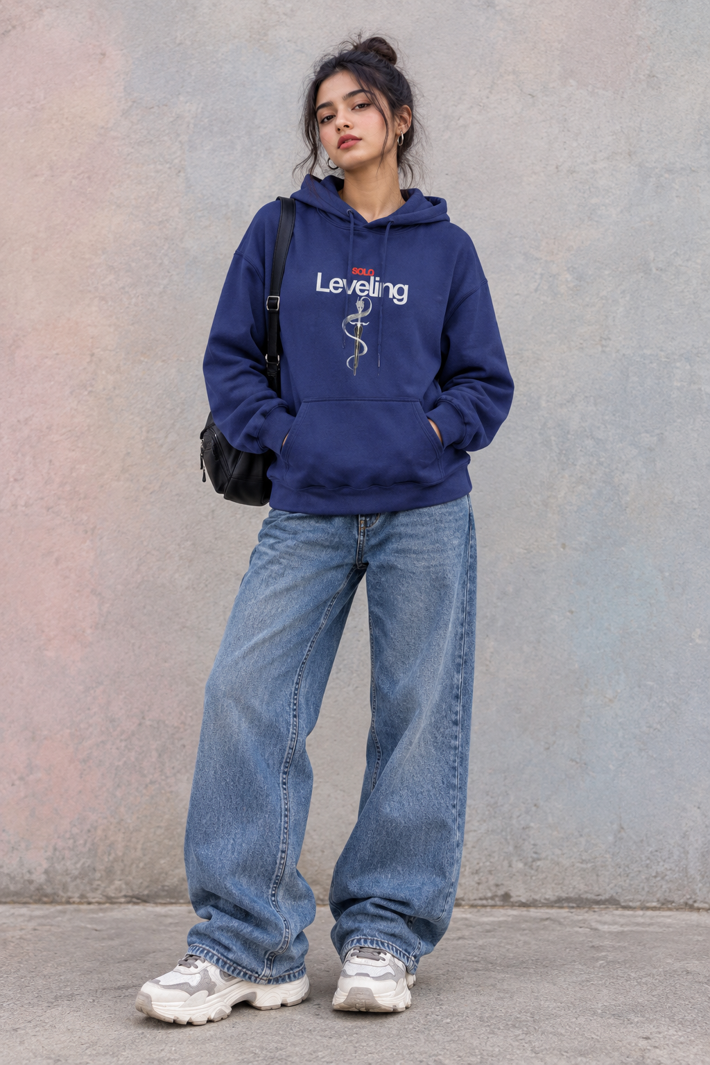Solo Leveling Sword Hoodie