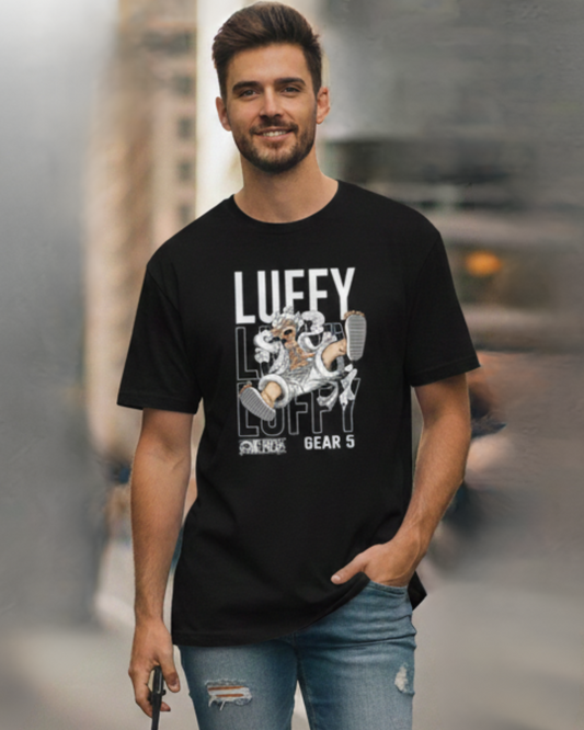 Anime Oversized Classic T-Shirt t-shirt oversized fit cotton fabric heavyweight fabric detail view by HAViT Apparel