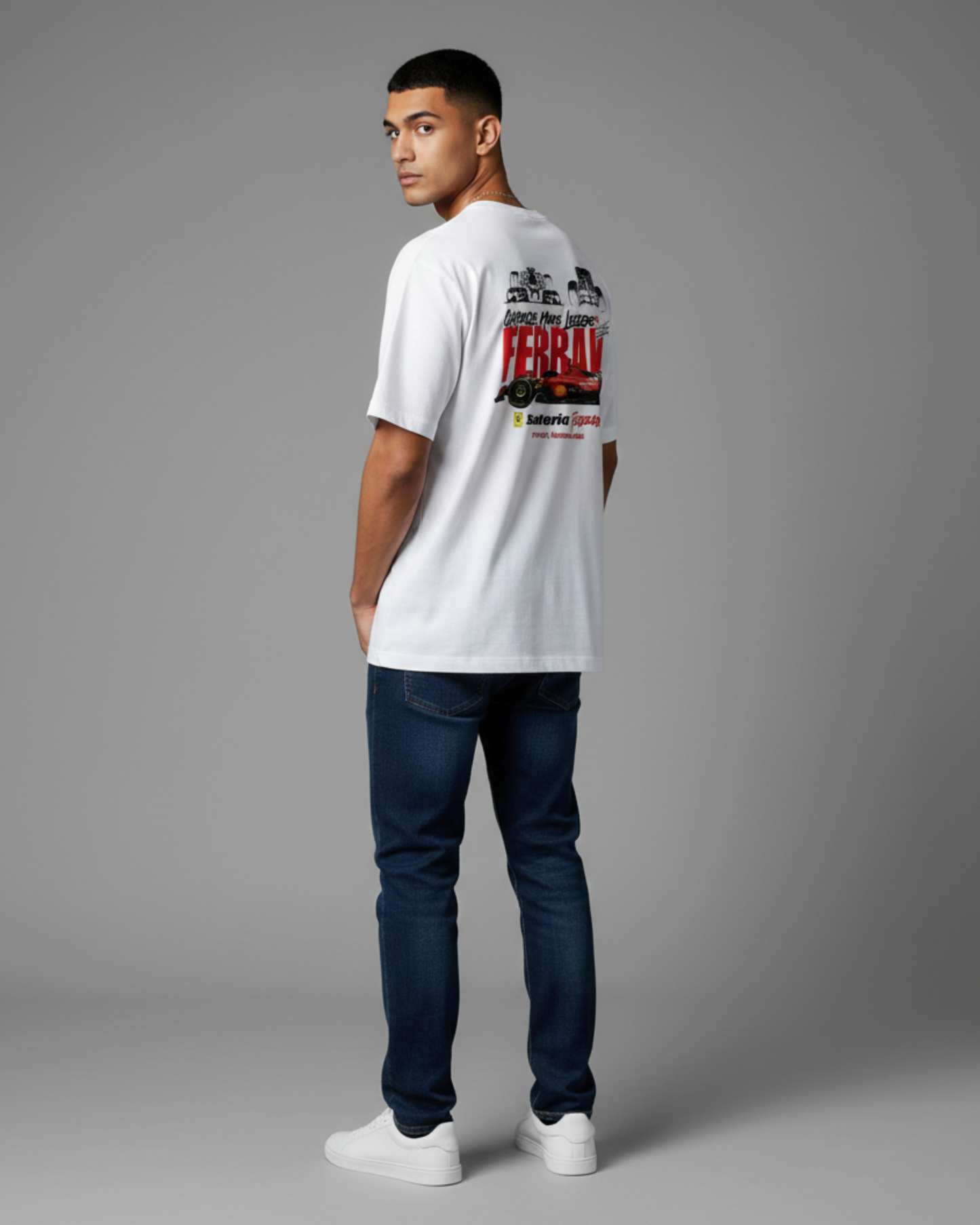 Scuderia Ferrari F1 – Racing Heritage Oversized T-Shirt