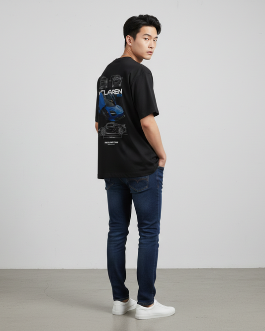 Apex Velocity Blueprint Oversized T-Shirt