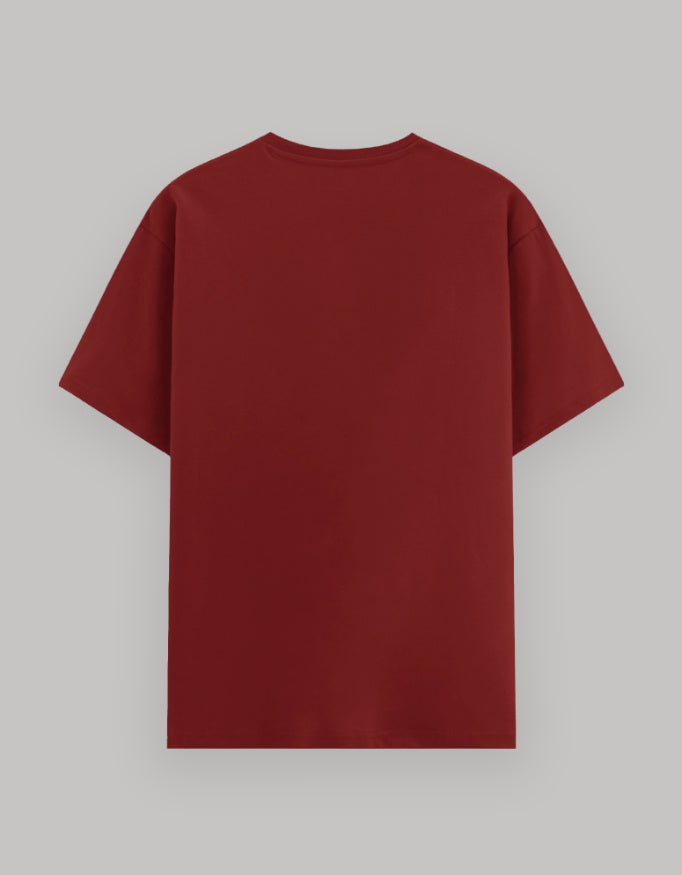 Break The Pattern Basic T-Shirt cotton fabric heavyweight fabric detail view by HAViT Apparel