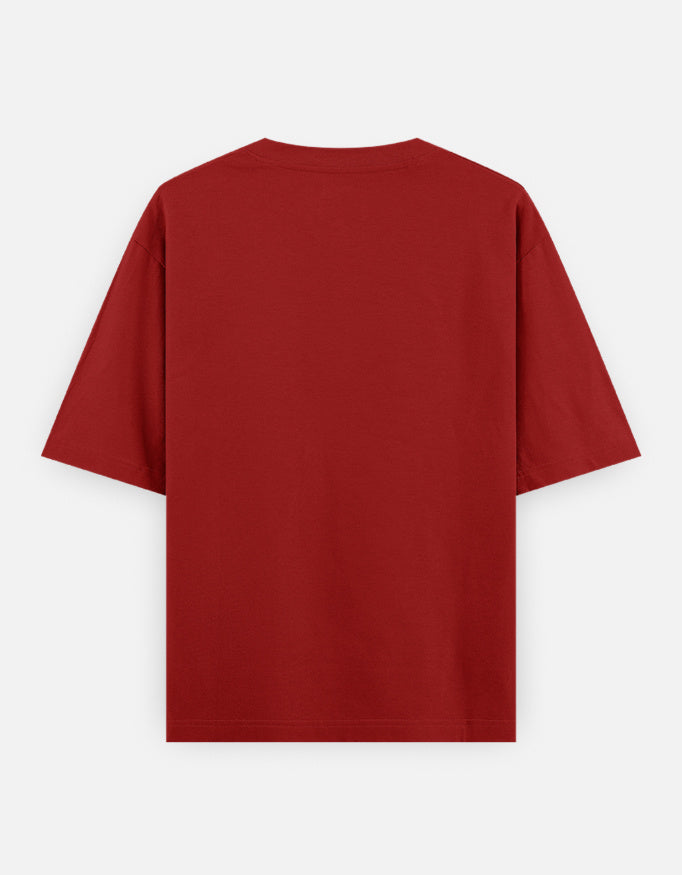 Anime Oversized Classic T-Shirt t-shirt oversized fit cotton fabric heavyweight fabric detail view by HAViT Apparel