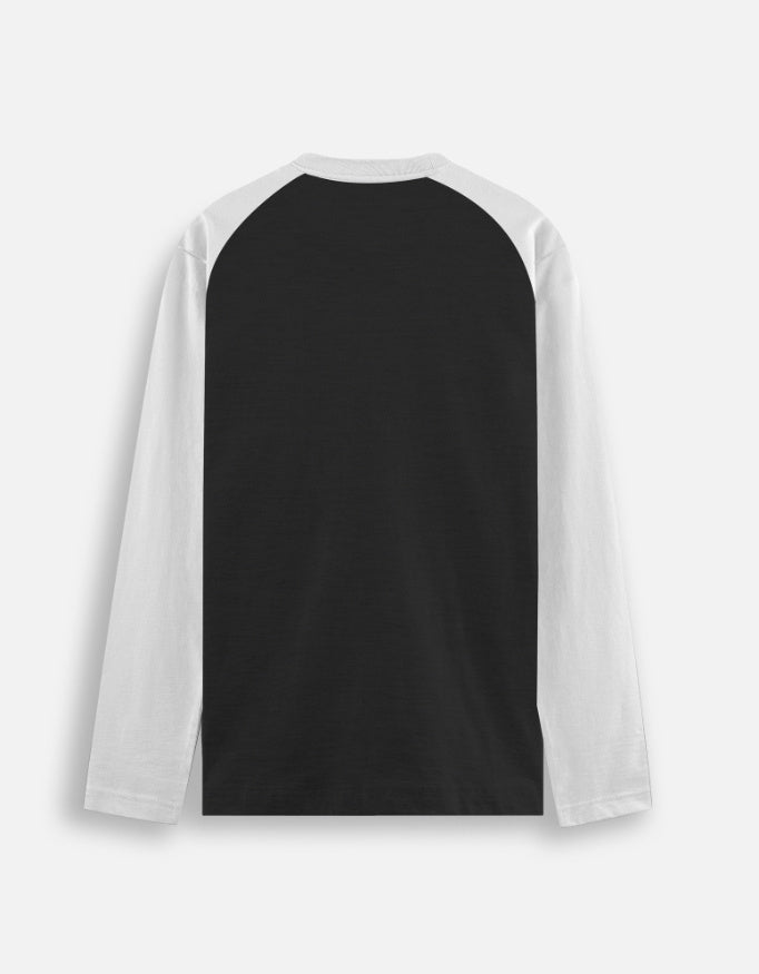 22 Elite Raglan Edition T-Shirt cotton fabric heavyweight fabric detail view by HAViT Apparel
