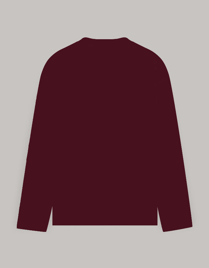 Full Sleeve T-Shirt regular fit cotton fabric heavyweight fabric detail view by HAViT Apparel