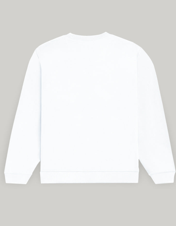 Unisex Sweatshirt regular fit cotton fabric heavyweight fabric detail view by HAViT Apparel