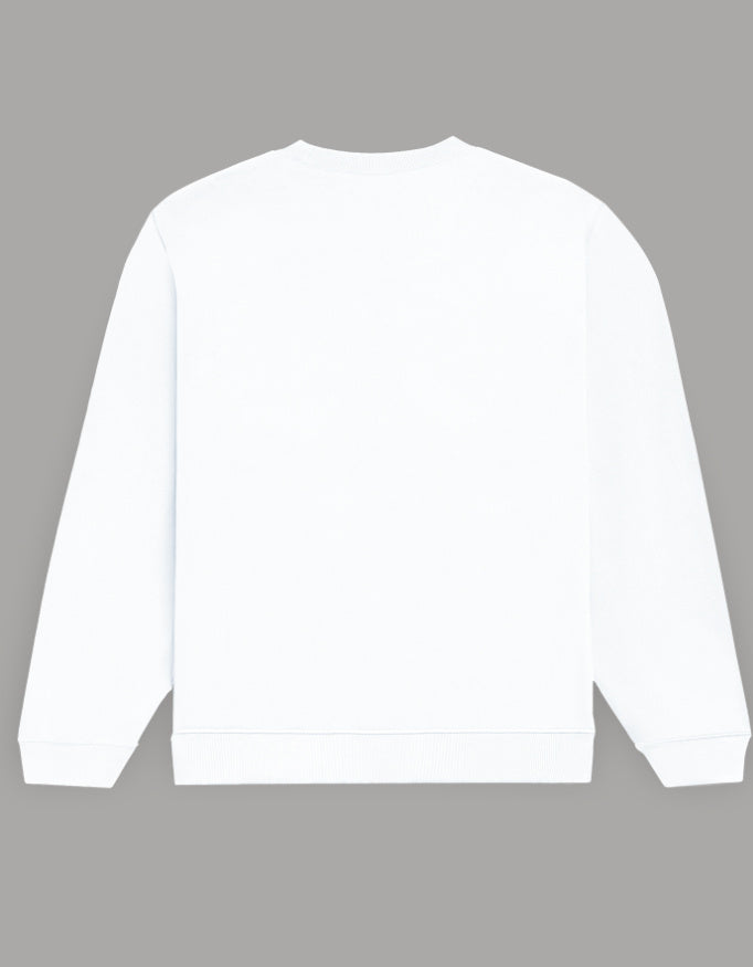 Be Grateful Sweatshirt sweatshirt regular fit cotton fabric heavyweight fabric printed design detail view by HAViT Apparel