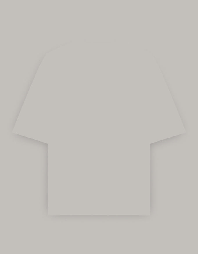 Muscle Hustle Oversize Tee oversized fit printed design detail view by HAViT Apparel