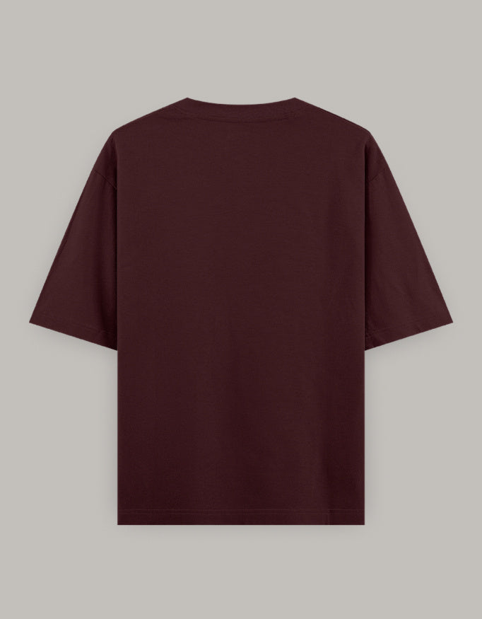 Girl Power Oversized Workout Tee t-shirt oversized fit detail view by HAViT Apparel