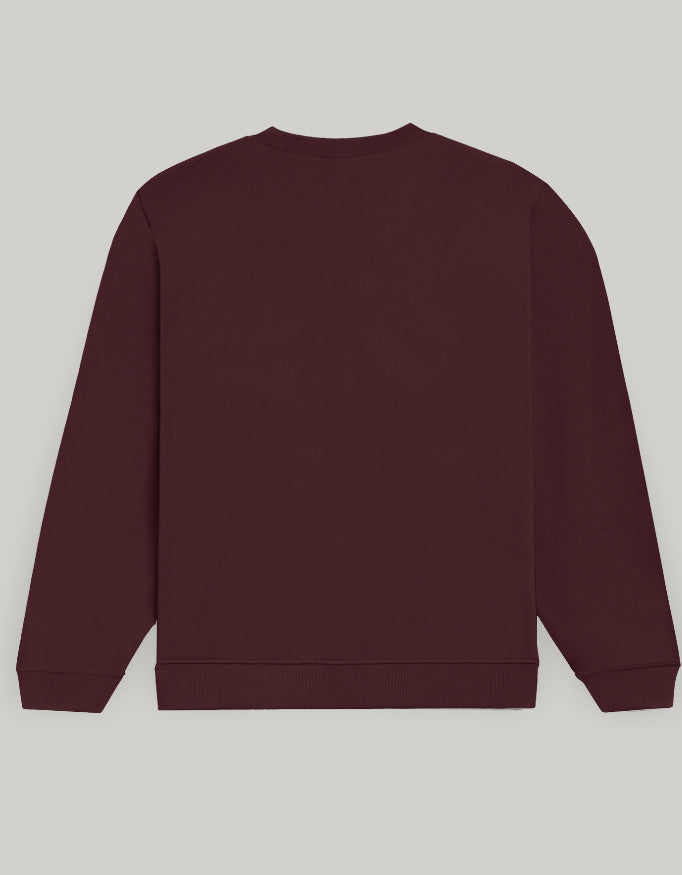 Unisex Sweatshirt regular fit cotton fabric heavyweight fabric detail view by HAViT Apparel
