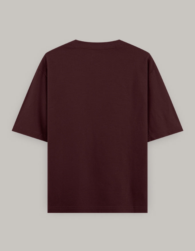 Work It Out Classic Oversized Fit t-shirt oversized fit detail view by HAViT Apparel