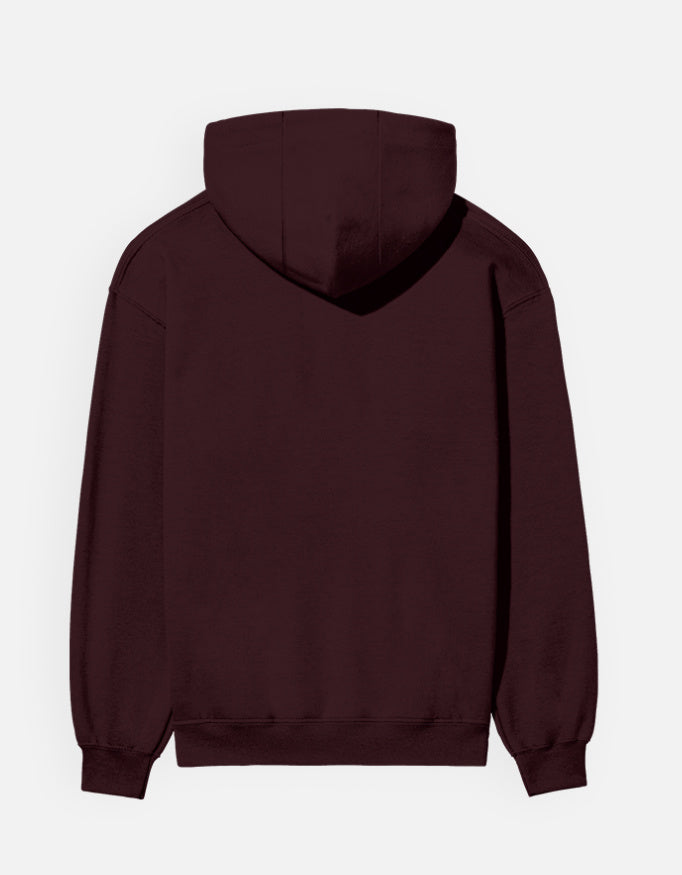 Push Harder- Hoodie sweatshirt regular fit cotton fabric heavyweight fabric detail view by HAViT Apparel