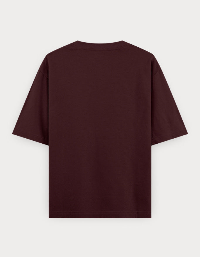Unisex Oversized Classic T-Shirt oversized fit cotton fabric heavyweight fabric detail view by HAViT Apparel