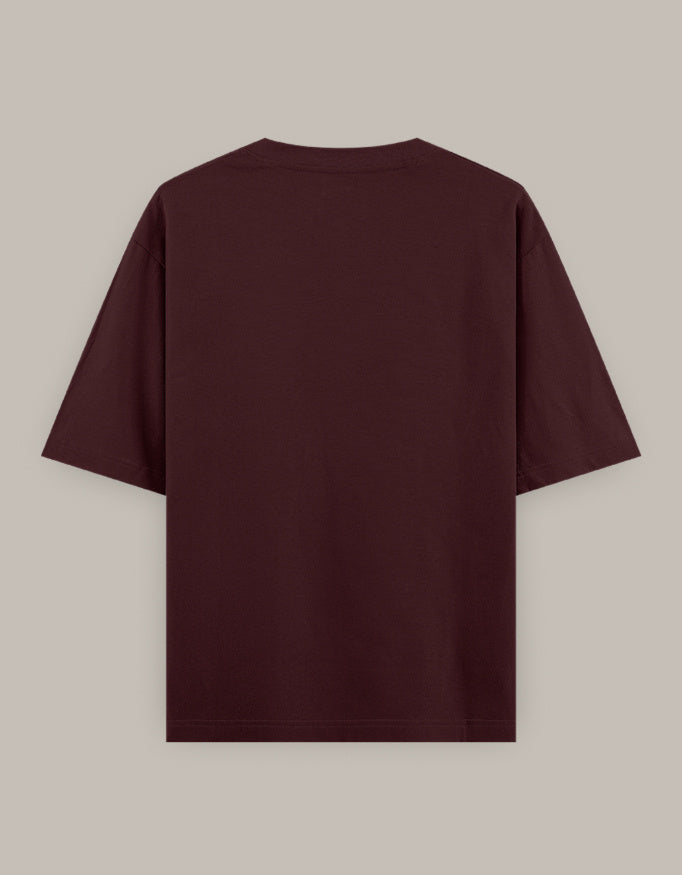 Unisex Oversized Classic T-Shirt oversized fit cotton fabric heavyweight fabric detail view by HAViT Apparel