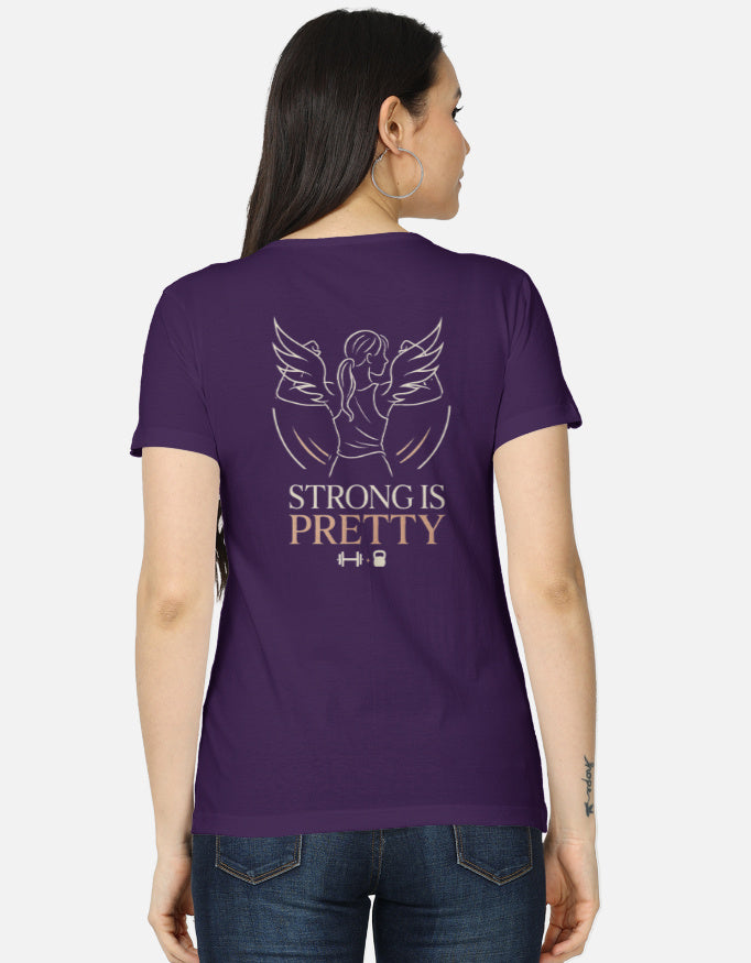 Women's Classic T-Shirt regular fit cotton fabric heavyweight fabric detail view by HAViT Apparel