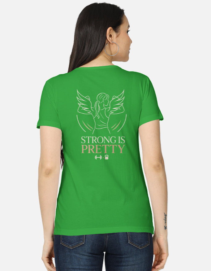 Women's Classic T-Shirt regular fit cotton fabric heavyweight fabric detail view by HAViT Apparel