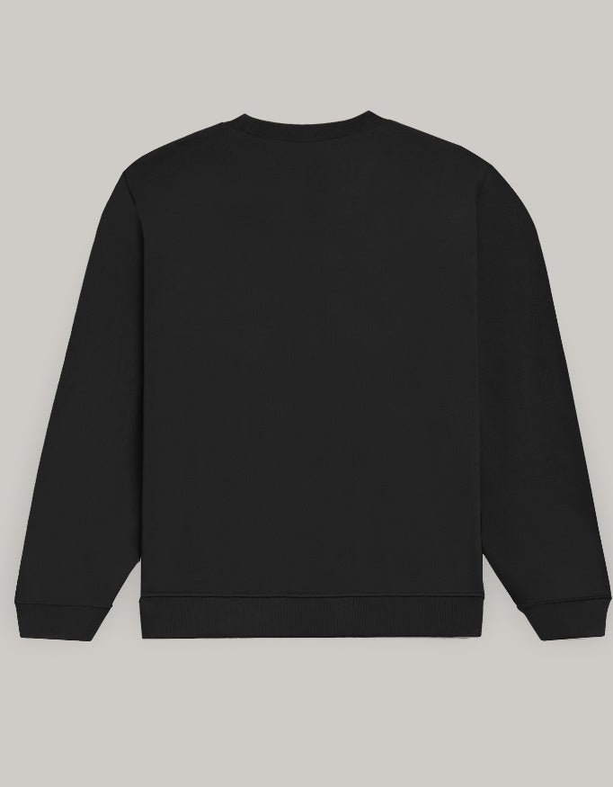 Purpose Driven Sweatshirt sweatshirt regular fit cotton fabric heavyweight fabric printed design detail view by HAViT Apparel