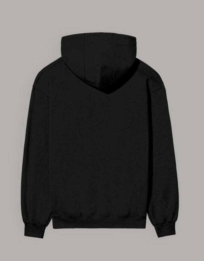 FAITH Hoodie hoodie regular fit cotton fabric heavyweight fabric printed design detail view by HAViT Apparel
