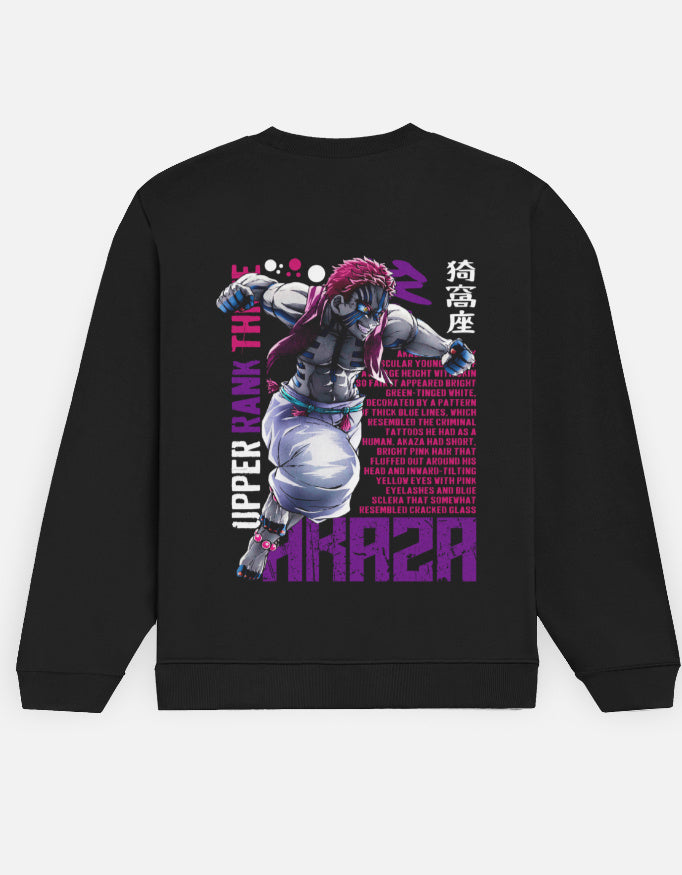 Anime Sweatshirt regular fit cotton fabric heavyweight fabric detail view by HAViT Apparel