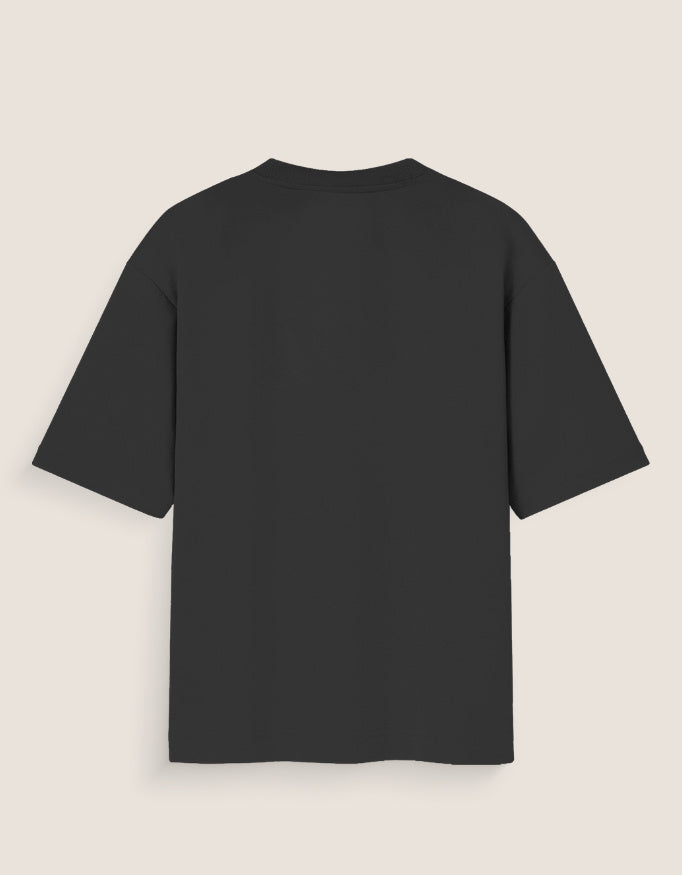 Unisex Oversized Standard T-Shirt oversized fit cotton fabric heavyweight fabric detail view by HAViT Apparel