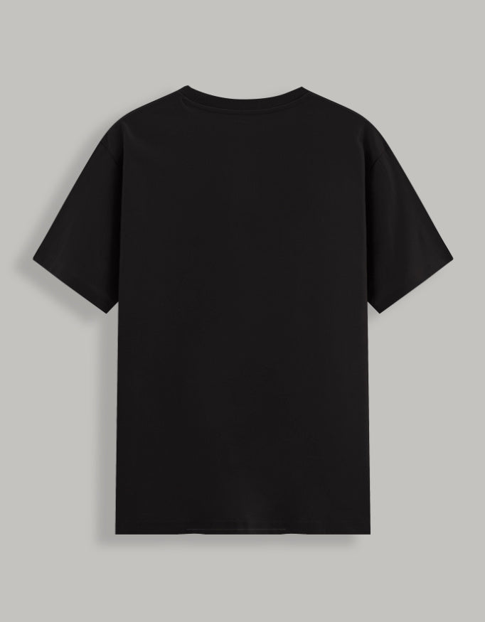 Stretch T-shirt t-shirt cotton fabric printed design detail view by HAViT Apparel