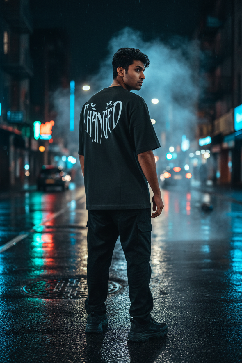 Changed – Oversized Graphic T-Shirt