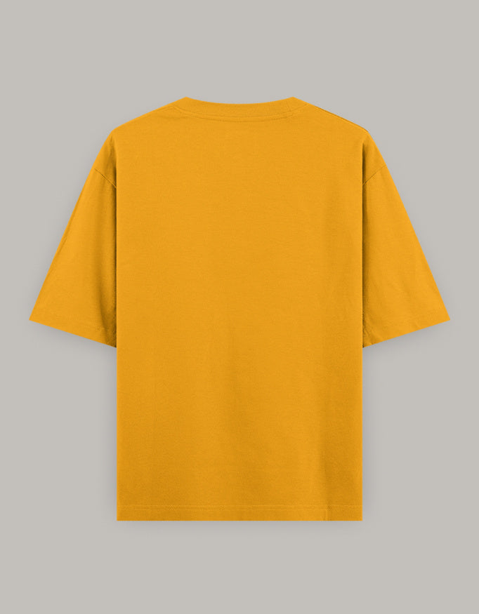 Muscle Hustle Oversize Tee oversized fit printed design detail view by HAViT Apparel