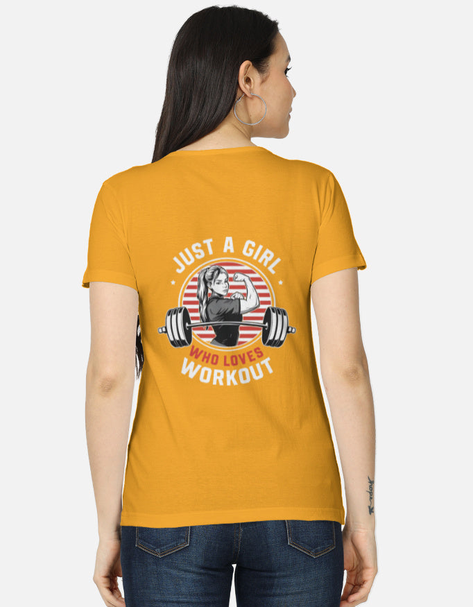 Women's Classic T-Shirt regular fit cotton fabric heavyweight fabric detail view by HAViT Apparel