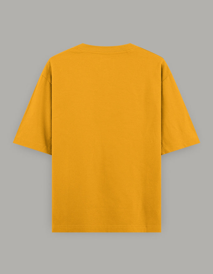 Silent Grind Oversized Tee t-shirt oversized fit graphic print detail view by HAViT Apparel