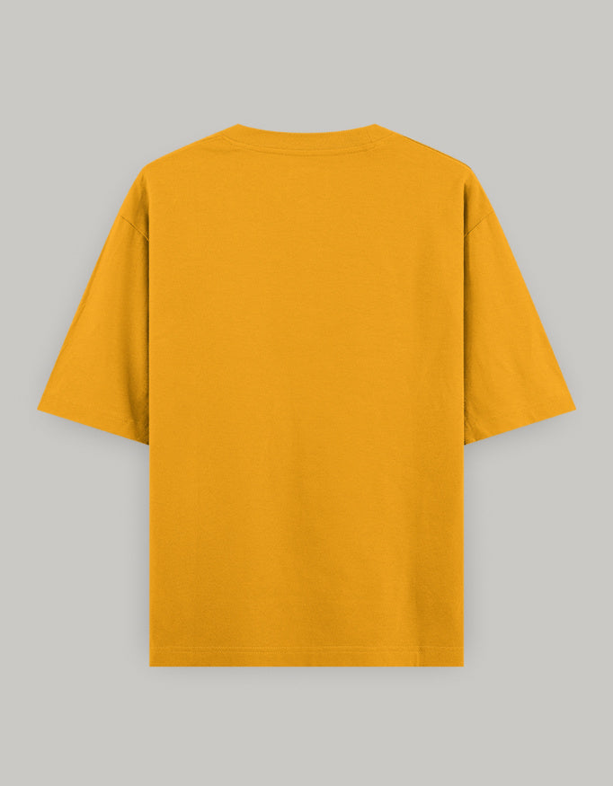 Nature Balance Oversized Women’s T-Shirt t-shirt oversized fit cotton fabric heavyweight fabric printed design detail view by HAViT Apparel