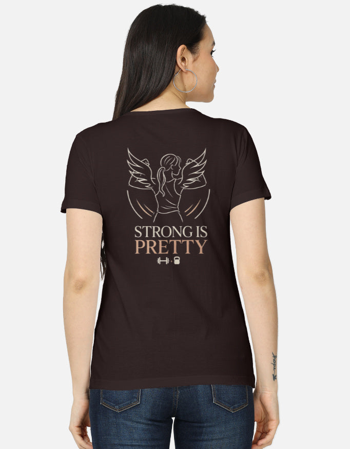 Women's Classic T-Shirt regular fit cotton fabric heavyweight fabric detail view by HAViT Apparel