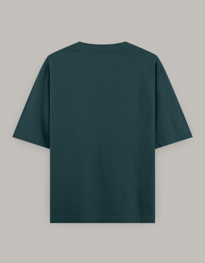 Girl Power Oversized Workout Tee t-shirt oversized fit detail view by HAViT Apparel