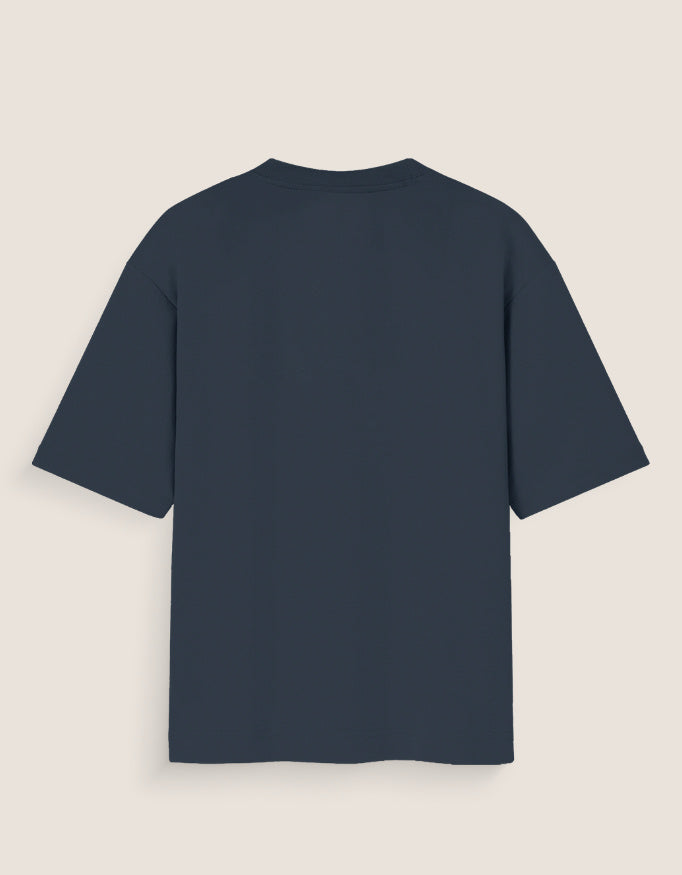 Unisex Oversized Standard T-Shirt oversized fit cotton fabric heavyweight fabric detail view by HAViT Apparel