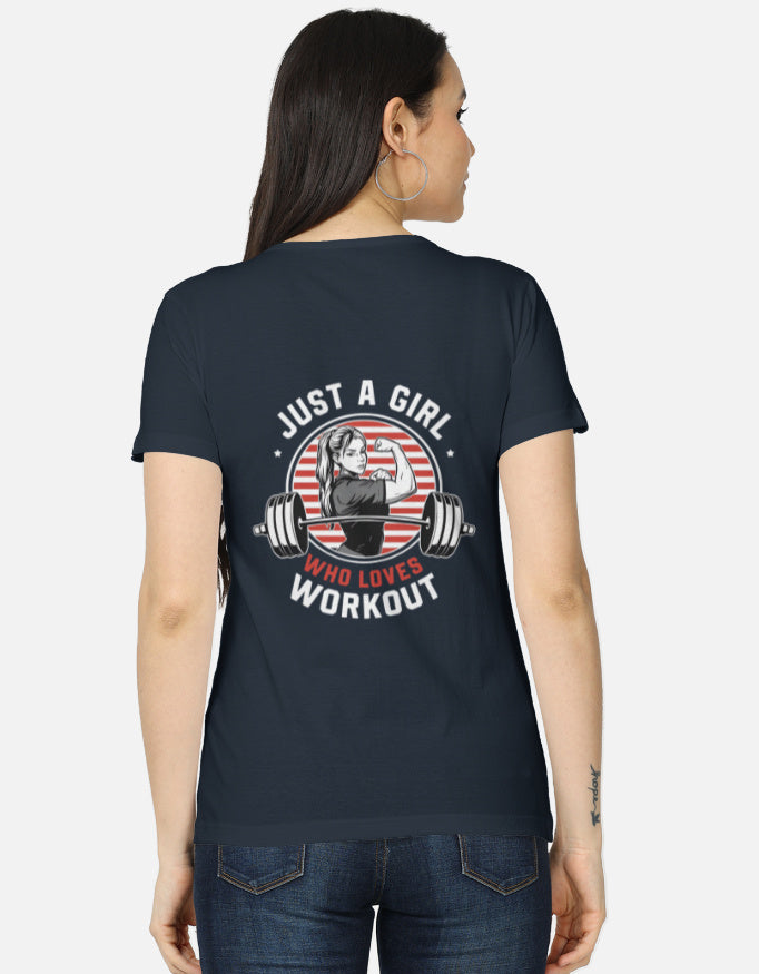 Women's Classic T-Shirt regular fit cotton fabric heavyweight fabric detail view by HAViT Apparel