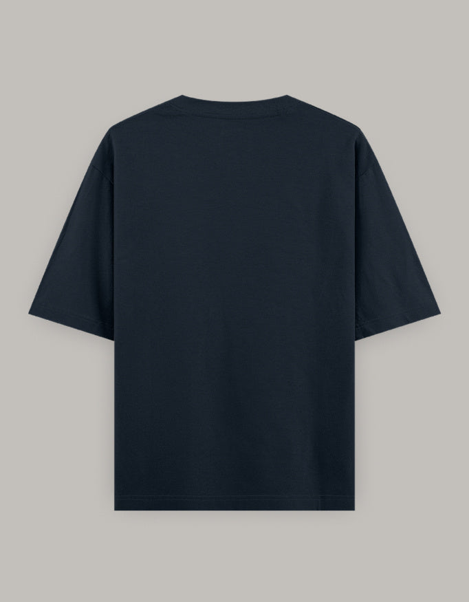 Girl Power Oversized Workout Tee t-shirt oversized fit detail view by HAViT Apparel