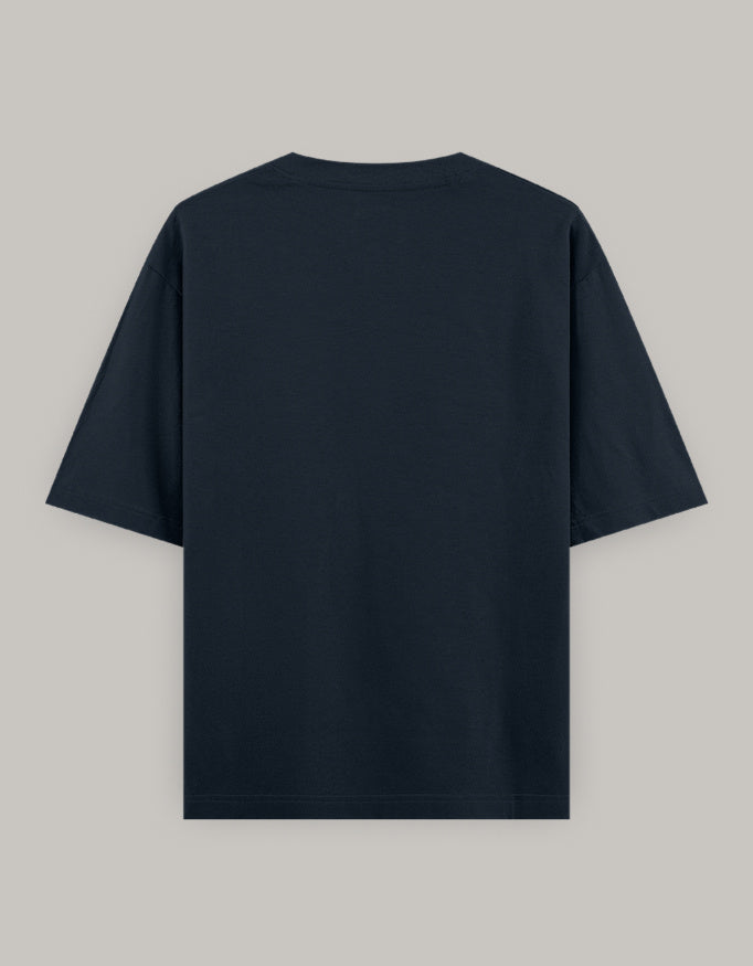 Work It Out Classic Oversized Fit t-shirt oversized fit detail view by HAViT Apparel