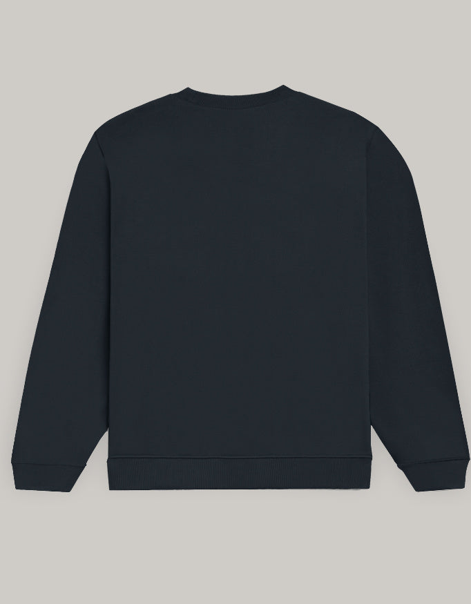 Purpose Driven Sweatshirt sweatshirt regular fit cotton fabric heavyweight fabric printed design detail view by HAViT Apparel
