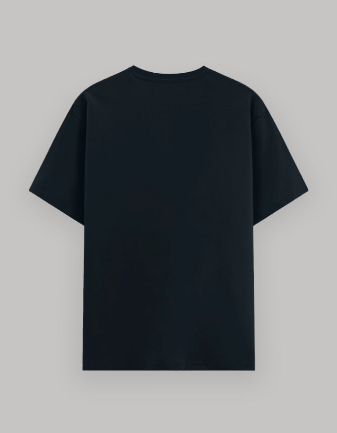 Break The Pattern Basic T-Shirt cotton fabric heavyweight fabric detail view by HAViT Apparel