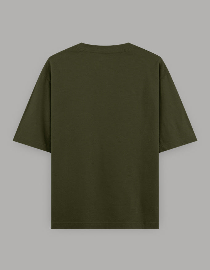 Go Lift Classic Oversized Fit t-shirt oversized fit detail view by HAViT Apparel