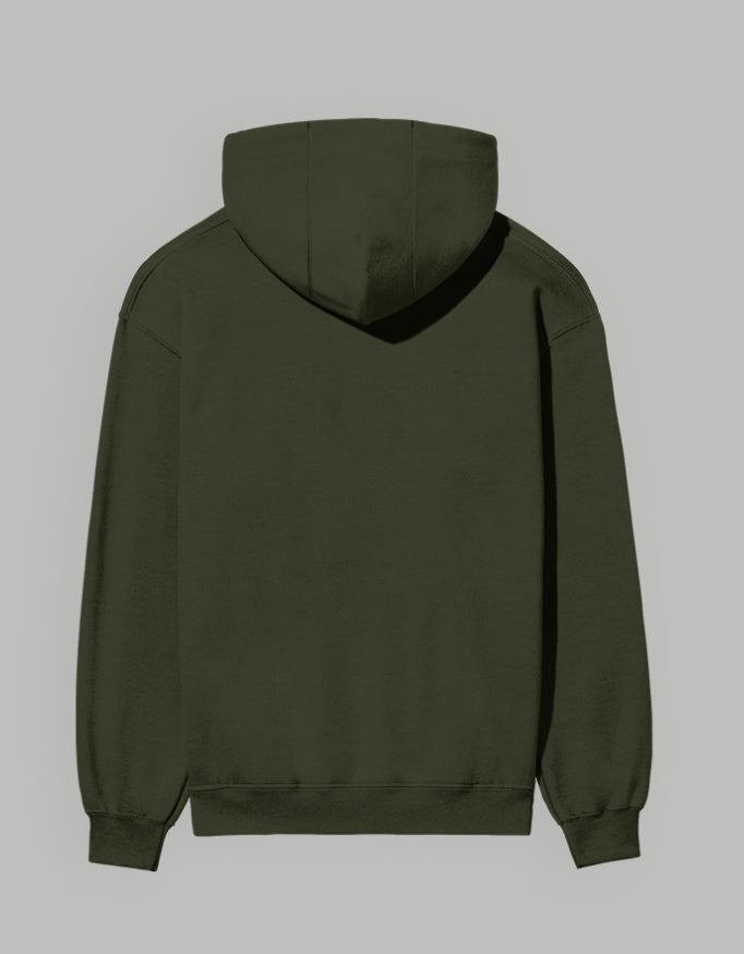 Faith Classic Hoodie hoodie regular fit cotton fabric heavyweight fabric printed design detail view by HAViT Apparel