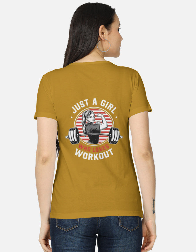 Women's Classic T-Shirt regular fit cotton fabric heavyweight fabric detail view by HAViT Apparel