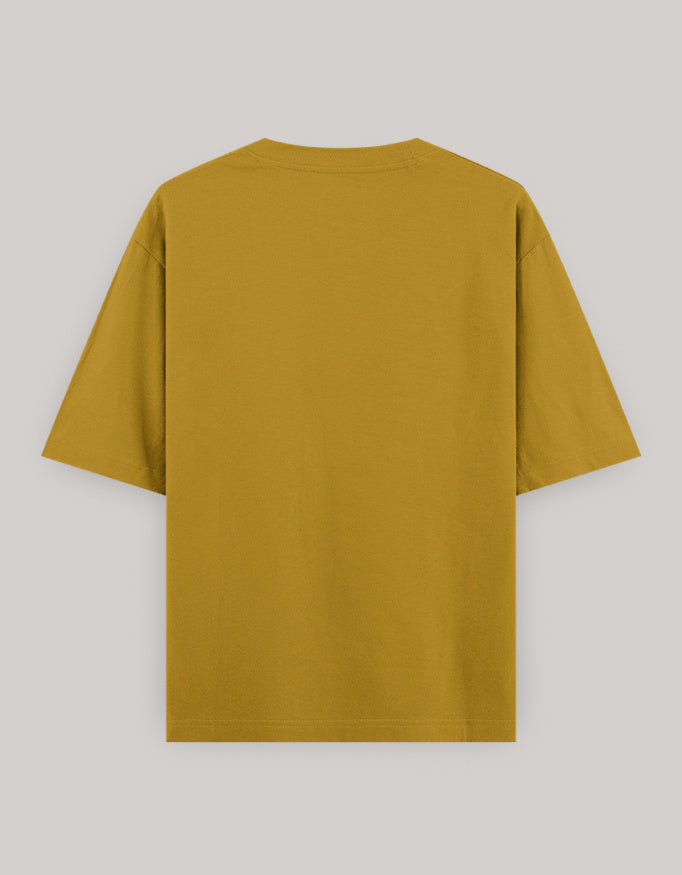 Sweet Sting Embroidered Oversized Women’s Tee t-shirt oversized fit cotton fabric heavyweight fabric embroidered design detail view by HAViT Apparel