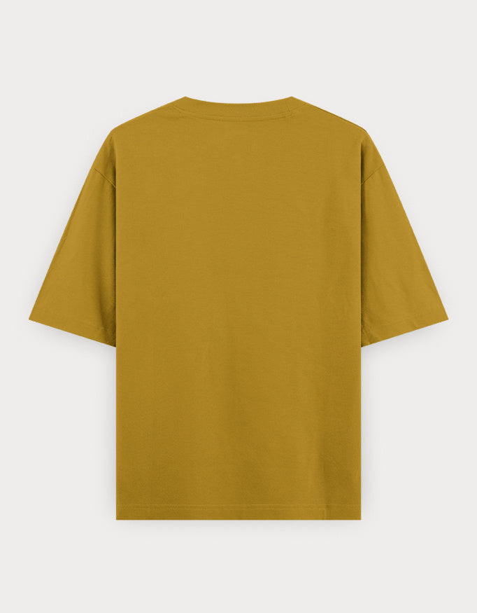 Unisex Oversized Classic T-Shirt oversized fit cotton fabric heavyweight fabric detail view by HAViT Apparel