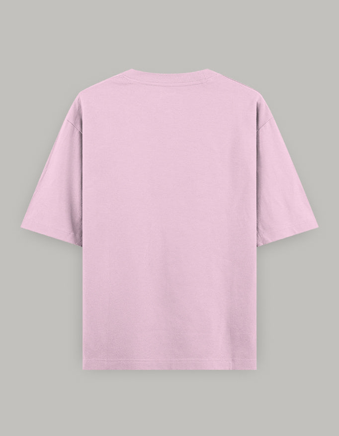 Soft Statement Oversized Women’s T-Shirt t-shirt oversized fit cotton fabric heavyweight fabric graphic print printed design detail view by HAViT Apparel