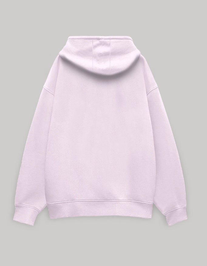 HOPE Oversized Hoodie – Minimal Uplift Edition hoodie oversized fit cotton fabric heavyweight fabric printed design detail view by HAViT Apparel