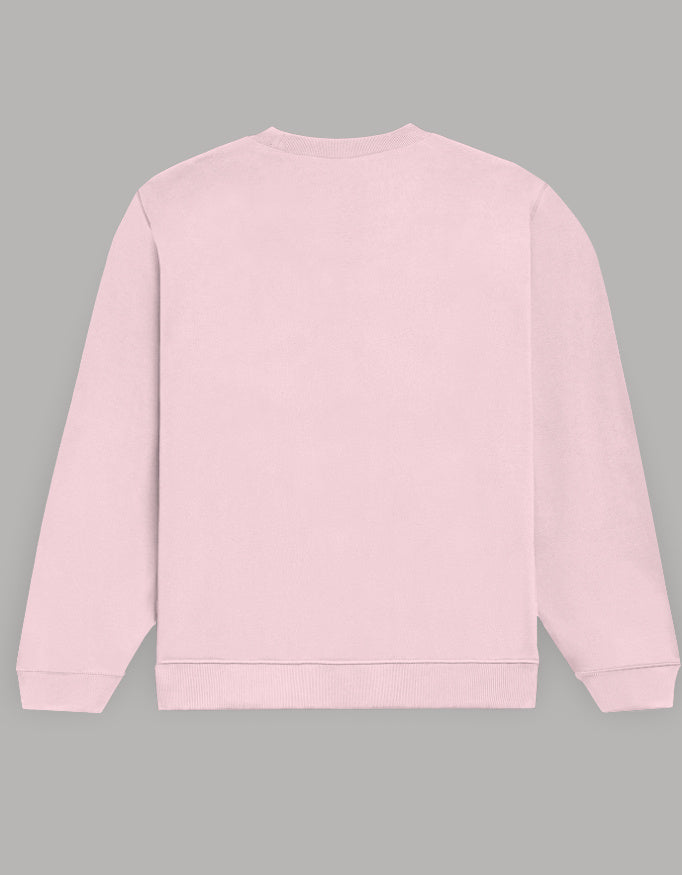 Blessed Vibes Sweatshirt sweatshirt regular fit cotton fabric heavyweight fabric detail view by HAViT Apparel